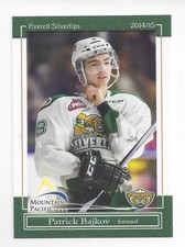 2014-15 Everett Silvertips (WHL) Patrick Bajkov