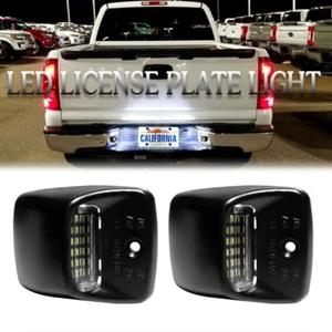 2 PCS LED License Plate Lights Assembly LED Tag Lamps For Toyota Tacoma Tundra - Imagen 1 de 12