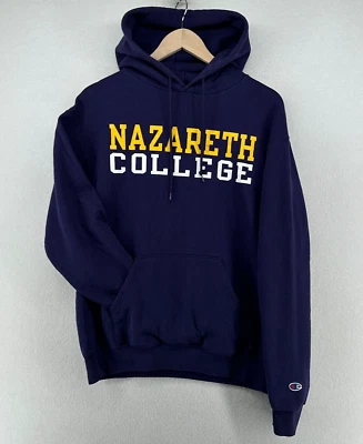 Sudadera con Capucha NAZARETH COLLEGE Para Hombres M CAMPEÓN Golden Flyers Rochester NY Pullover Foto 1 de 4
