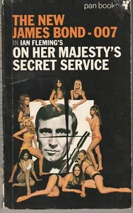 James Bond Novel Ian Fleming "On Her Majesty's Secret Service" Pan 1967 + Photos - Picture 1 of 5