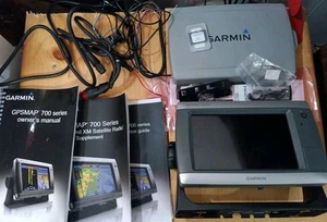 Garmin GPSMap 740S Touch Screen Bundle with Cover and Cable And Manuals.open Box - Picture 1 of 6