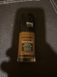 NEW No Box CoverGirl Trublend Matte Made Foundation-D50-30mL-1 FL Oz-USA - Picture 1 of 1