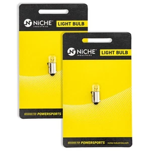 Bombilla velocímetro NICHO 2006-09 Yamaha DT1 DT125 AT1 CT1 DT250 paquete de 2 - Imagen 1 de 5
