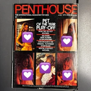 June 1973 Penthouse Magazine Pet Of The Year Play Off How The Cia Got Hooked - Imagen 1 de 2