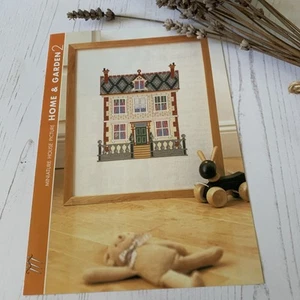 Cross Stitch Designs By Cross Stitch Magic. Miniature House Picture - Picture 1 of 5