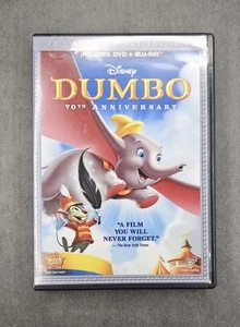 Dumbo (Two-Disc 70th Anniversary Edition Blu-ray / DVD Combo Pack in DVD Packagi - Picture 1 of 1