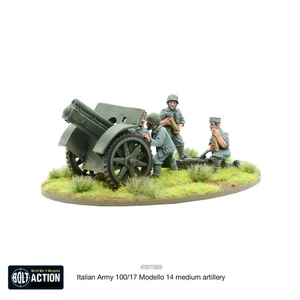 Warlord Games Bolt Action Italian Army 100/17 Modello 14 Medium Artillery - Picture 1 of 3