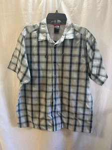 Camisa abotonada a cuadros manga corta The North Face para hombre - talla grande - Imagen 1 de 6