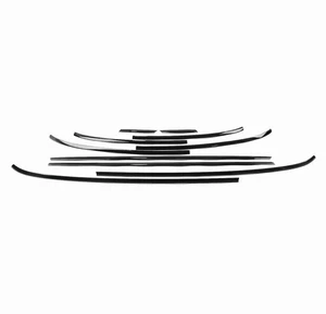 MINI F56 Black Gloss Metal Beltline Trim Cover One JCW S Belt Line 2014 - 2023 - Picture 1 of 6