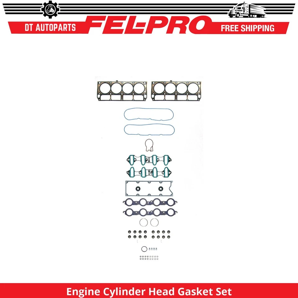 Juego de juntas de culata Fel-Pro para Chevrolet Silverado 1500 2004-2006 6,0 L Eng Foto 1 de 1
