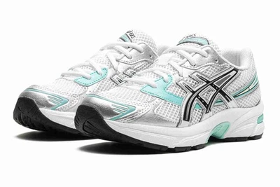 ASICS Gel 1130 Grade School Blanco Aqua 1204A163-102 Talla Juvenil Foto 1 de 4