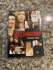 Grey’s Anatomy Season One DVD New & Sealed - Picture 1 of 6