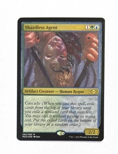 Shardless Agent ~ Magic The Gathering MTG ~ Etched Foil 292/303 - Bild 1 von 2