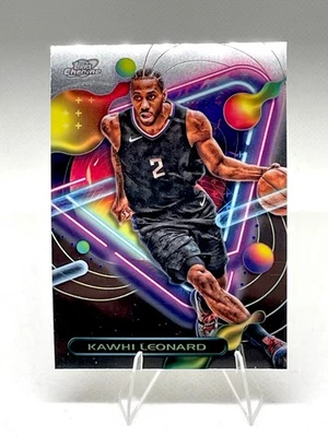 2023-24 Topps Chrome Cosmic Kawhi Leonard #154 Los Angeles Clippers - Image 1 of 3