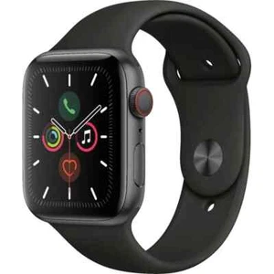 Apple Watch Series 5 40mm GPS 32Go Noir Débloqué Entièrement Fonctionnel en état 7/10 - Photo 1 sur 2