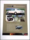 1998 Cadillac Fleetwood Limited Superior Coach 1-page Car Brochure Leaflet Card