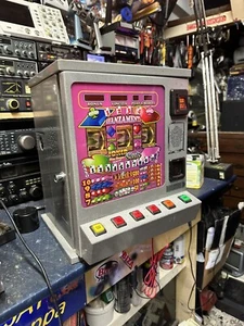 Slot Machine Da Bar Da Banco Vintage Da Riparare - Foto 1 di 1