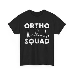 Orthopäde | Orthopädische Chirurgie | Ortho Squad EKG Herzschlag T-Shirt - Bild 1 von 15