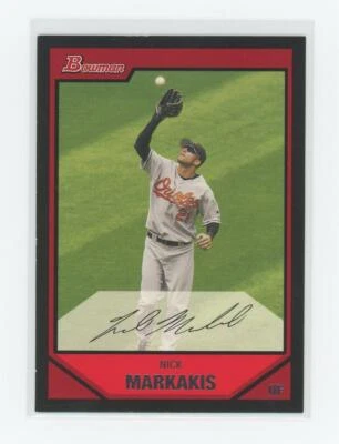 2007 Bowman #20 Nick Markakis - Image 1 of 2