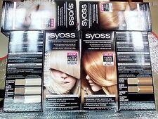 SYOSS Color Professional Permanent Hair Colors 30 Shades Schwarzkopf Germany