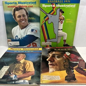 (4) 1971 Sports Illustrated W/Jack Nicklaus Boog Powell Wes Parker Mr No & Mr Go - Picture 1 of 12