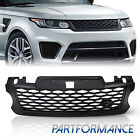For 2014-2017 Land Rover Range Rover Sport Glossy Black Front Grille SVR Styling