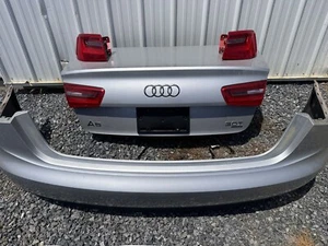AUDI S6 A6 QUATTRO SEDAN TRUNK DECK LID SHELL COVER PANEL OEM 2013-2018 Silver - Picture 1 of 1