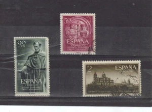 SPAIN STAMPS, 1953, No. 1126/28, EDIFIL, COMPLETE SERIES USED CAT VALUE +€10 - Picture 1 of 1