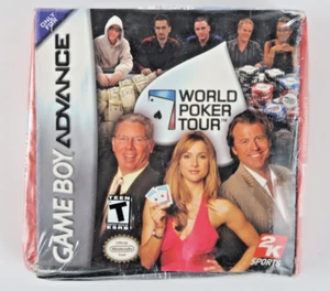 World Poker Tour Nintendo Game Boy Advance, 2005 Nuevo Juego Caja Sellada Envejecido - Imagen 1 de 3