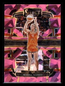 Marina Mabrey 2024 WNBA Panini Select Concourse Pink Ice Prizm #95 - Imagen 1 de 2