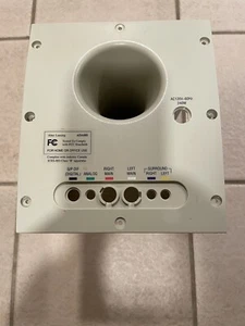 2 Zoll ausgestellter Lautsprecheranschluss Röhre Subwoofer Röhre Bass Woofer Box 2 x 10 Zoll, - Bild 1 von 3