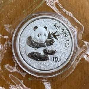 Moneda de plata Panda 2000 República Popular China 10 yuanes (元) Ag.999 30 g - Imagen 1 de 3