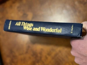 All Things Wise And Wonderful by James Herriot (1977) 1st Edition BCE Hardcover - Picture 1 of 8