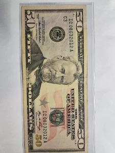 birthday notes us paper money 08032012 - Picture 1 of 2