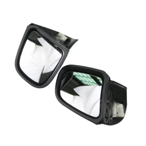 Black ABS Motorcycle Rearview Mirror Cover Trim 2pcs for BMW K1200 1999-2008 - Picture 1 of 4