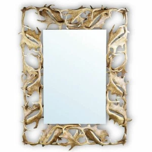 Miroir avec vrai bois daim. Corne. M: 135x100cm 118817 - Bild 1 von 1