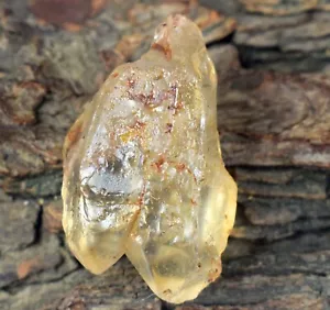 50,90 ct Gelbgold Topas natürlicher unbehandelter Edelstein grob zertifiziert E6286 - Bild 1 von 9
