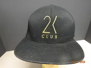 2K Club One Ten 1Ten Snap Back, Black & Gold Men's Hat Cap - Picture 1 of 9