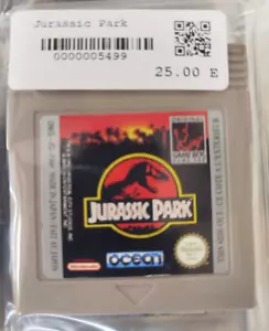 5499 JEU NINTNEDO GAME BOY * JURASSIC PARK * PAL FRA - Imagen 1 de 1