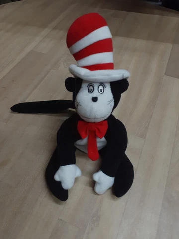 Cat In The Hat 11"  Inch Beanie Plush Dr. Seuss Enterprises Universal Studios FL Cover