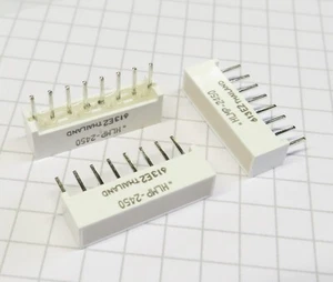 5 Stück HLMP-2450 LED Light Bar Yellow 25mA 38mcd 585nm, Hewlett Packard - Bild 1 von 1