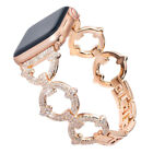 Bracelet en métal diamant pour bracelet Apple Watch Ultra pour bijoux iwatch Series1-9 boucle