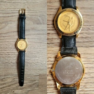 Vintage Seiko 1992 XXV Olympics The Discus Thrower Commemorative Wristwatch - Picture 1 of 10