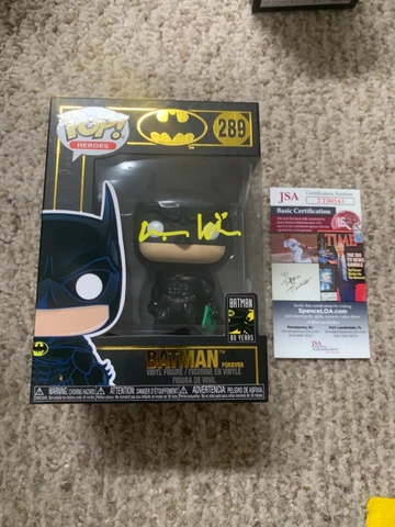 Funko Pop Signed Val Kilmer “Bruce Wayne” Batman Actor JSA Celebrity 289 Cover