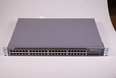 Juniper Networks EX3300-48P 48 Port Gigabit PoE 4 SFP 10G Network Switch - Image 1 of 4