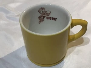 Vintage BIG BOY Restaurant Diner COFFEE CUP MUG OG w/ early logo Bob’s FRISCH’S - Picture 1 of 12