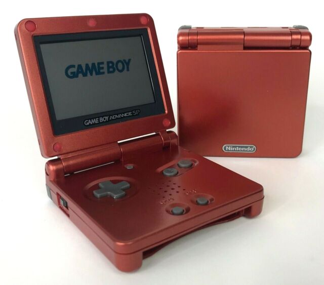 Nintendo Game Boy Advance SP - Red – Retro Raven Games