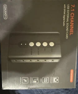 Driver Genius External 7.1/5.1 USB Sound Card U2AUDIO7-1 7.1 USB Audio Adapter S - Afbeelding 1 van 5