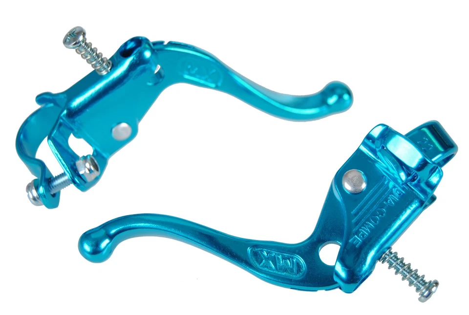 Dia-Compe Tech 4 Juego de palancas de freno de bicicleta BMX - AZUL BRILLANTE DIP Foto 1 de 1