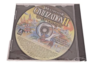 Civilization II: Multiplayer Gold Edition PC 1998 DISC CD ONLY New Sealed - Picture 1 of 2
